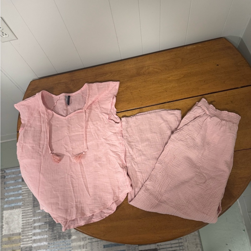 Light Pink Loungewear/Pajama Set